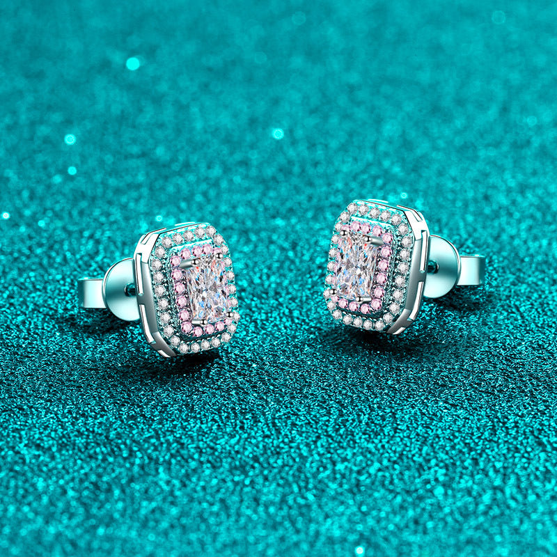 أقراط نسائية من الموزانيت أقراط ذهبية