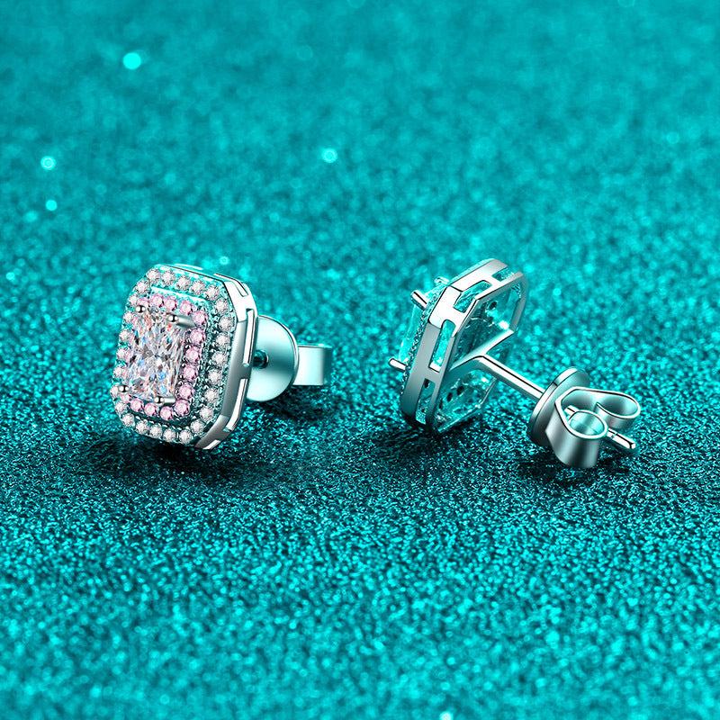 أقراط نسائية من الموزانيت أقراط ذهبية