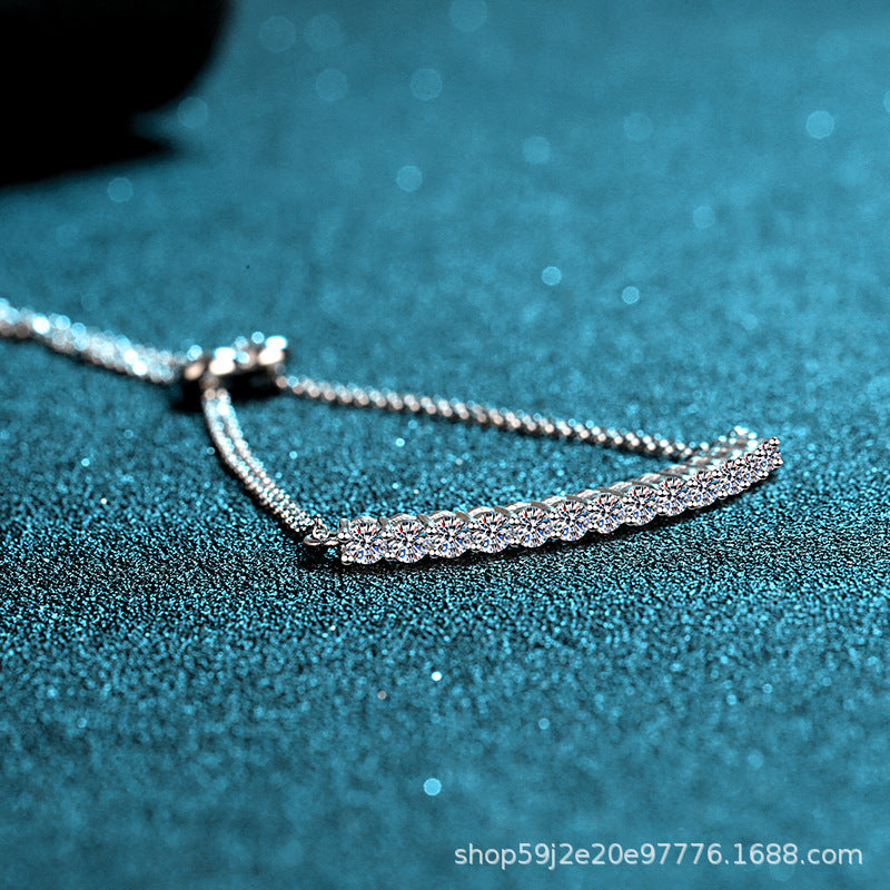 Bracelet 1.3 Karat Mosan Drill Bracelet Simulation Drill Drill Bracelet