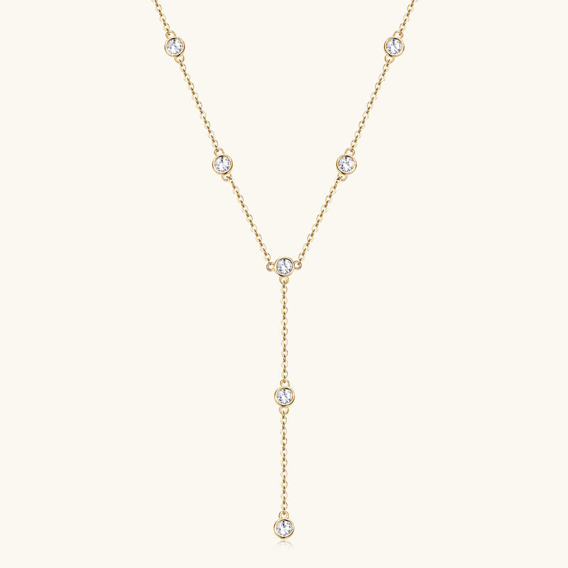 New Fashion High Sense Moissanite Necklace