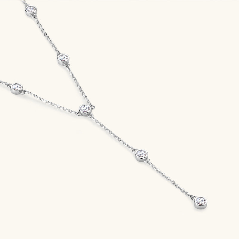 New Fashion High Sense Moissanite Necklace