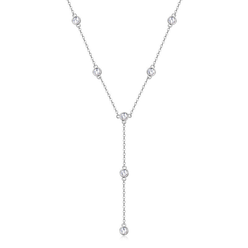 New Fashion High Sense Moissanite Necklace