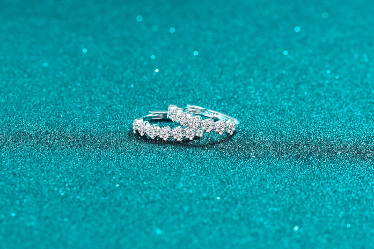 Full Moissanite Earring Earrings High Elegant