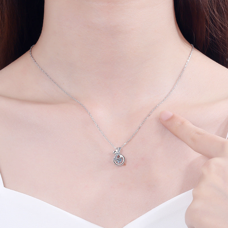 Pendant Moissanite Necklace