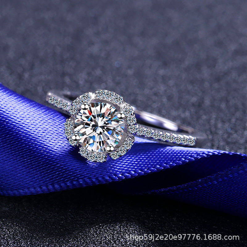 خاتم نسائي من المويسانتي 