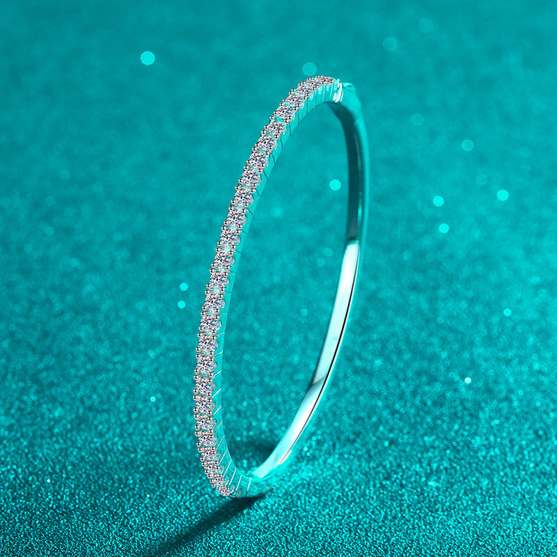 Bracelet Full Of Moissanite Bracelet Light Luxury High-end Sense Bracelet