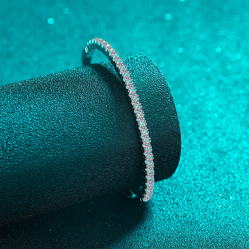 Bracelet Full Of Moissanite Bracelet Light Luxury High-end Sense Bracelet