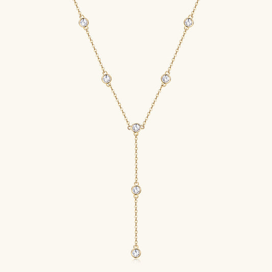 New Fashion High Sense Moissanite Necklace