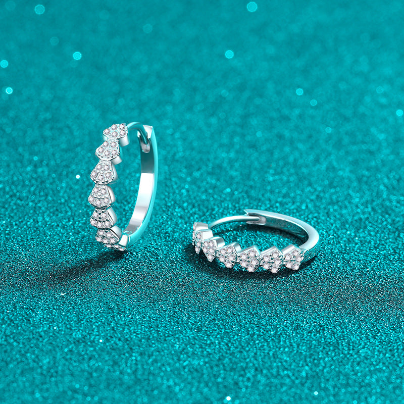 Full Moissanite Earring Earrings High Elegant