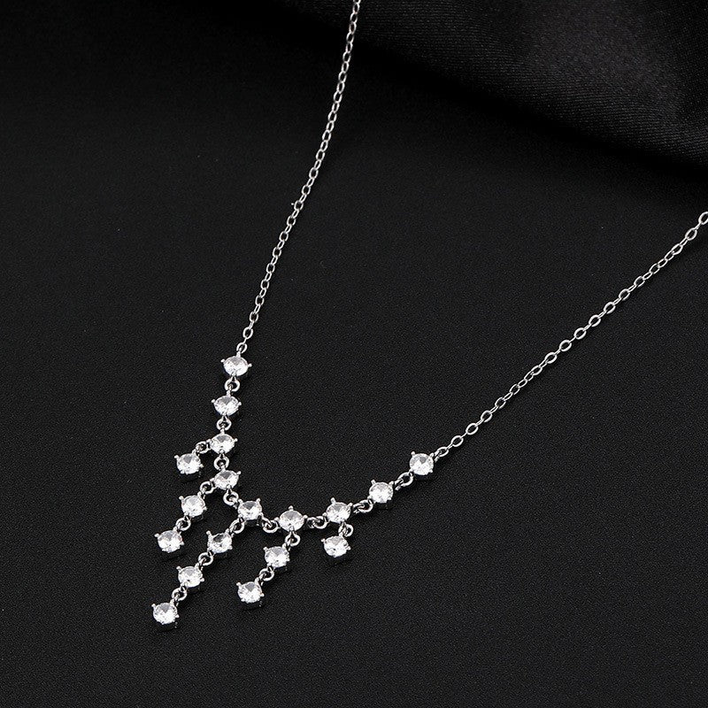 Xinghe Waterfall Advanced Sense Delicate Clavicle Chain