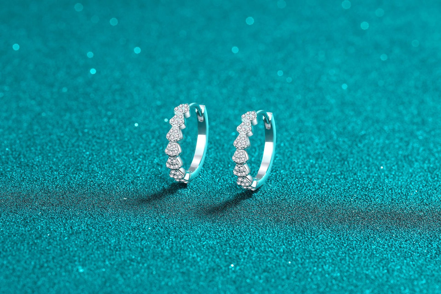 Full Moissanite Earring Earrings High Elegant