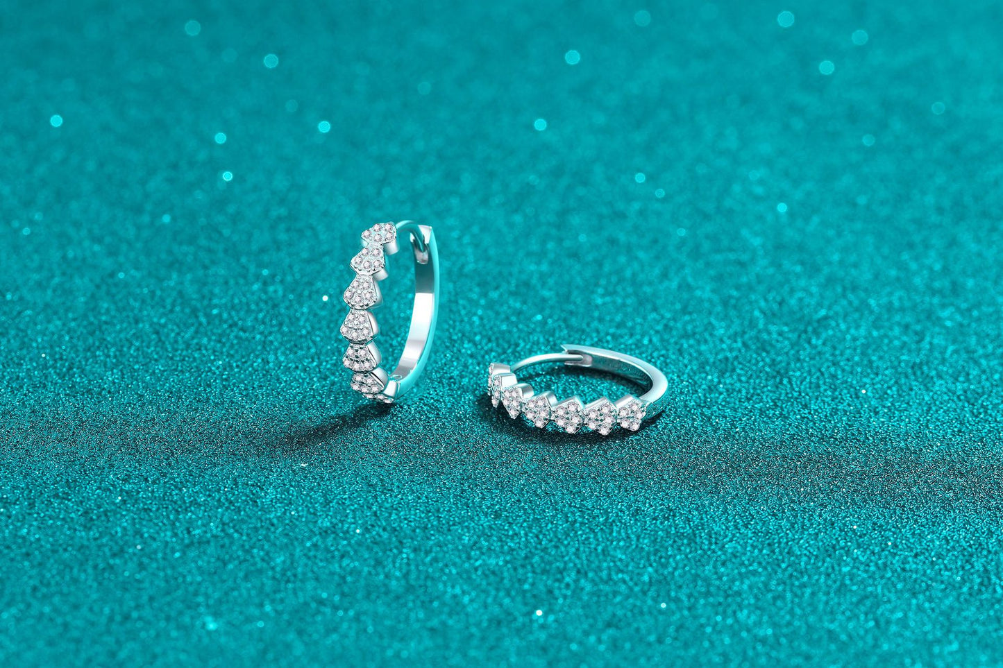 Full Moissanite Earring Earrings High Elegant